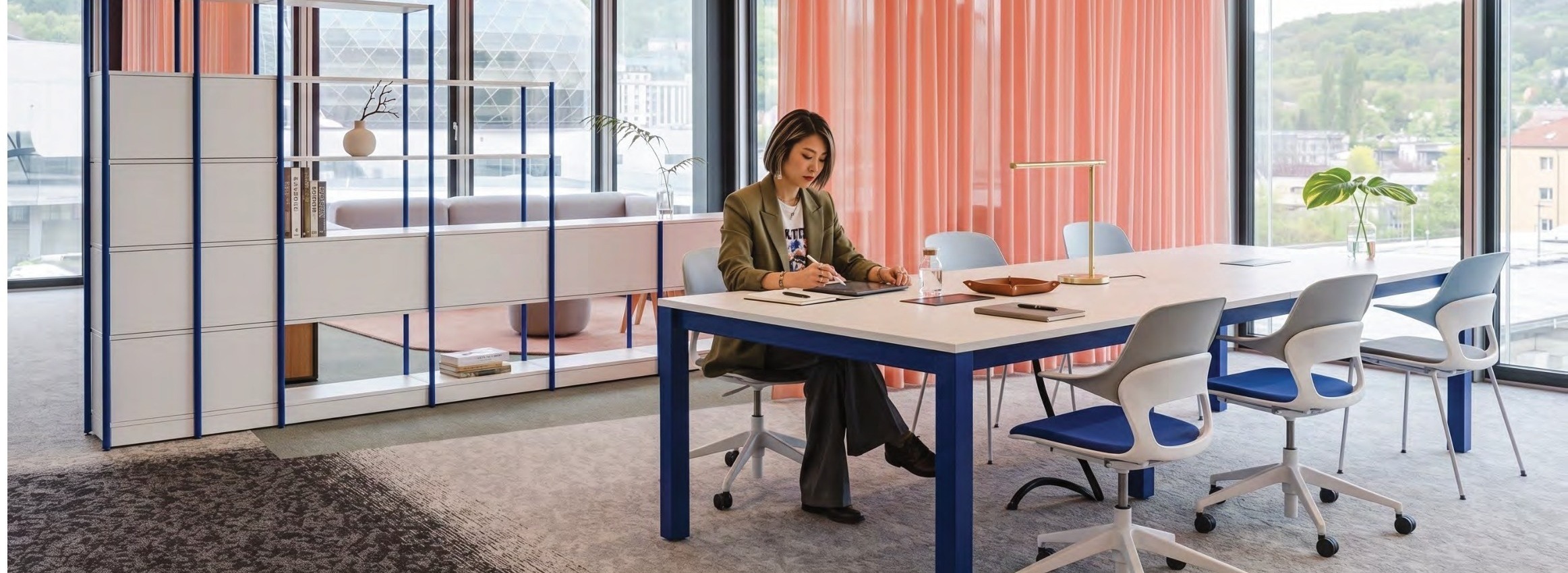Meeting table scene
