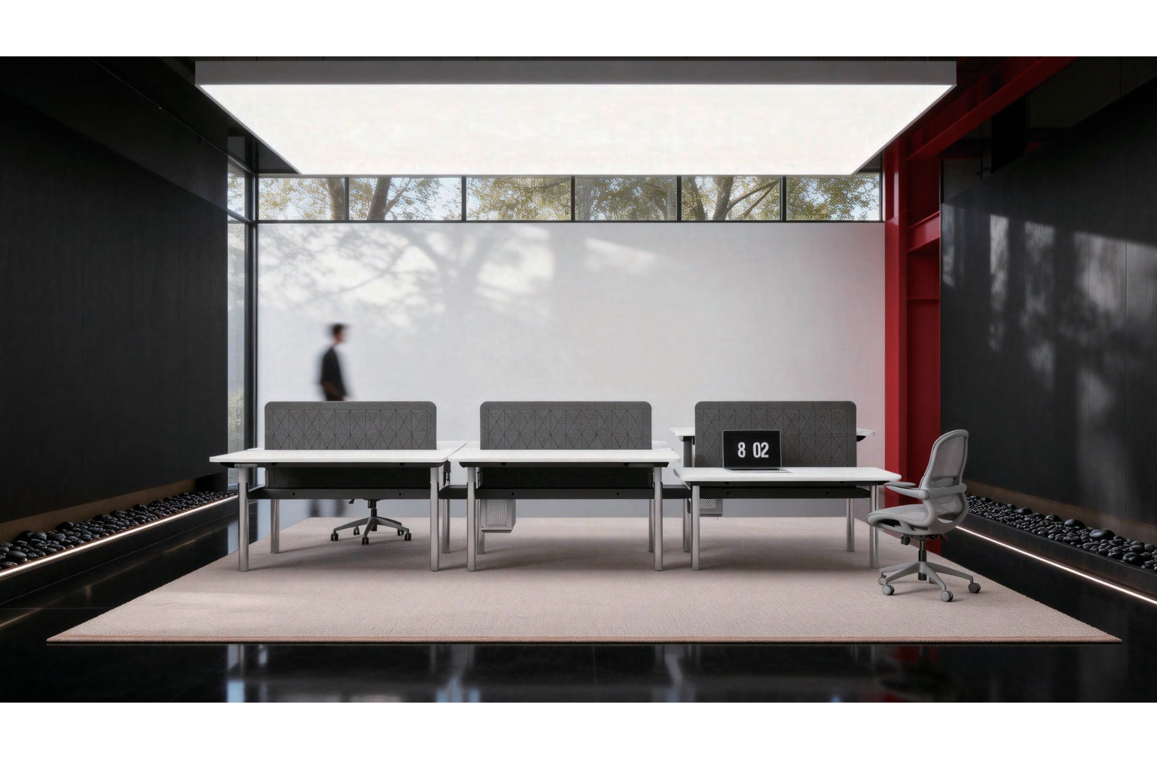 Height-adjustable desks