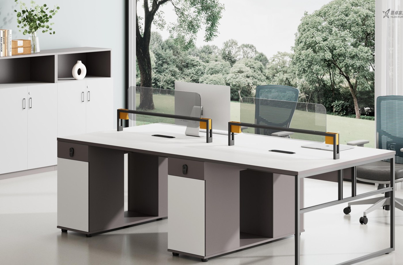 YZ07 staff desk