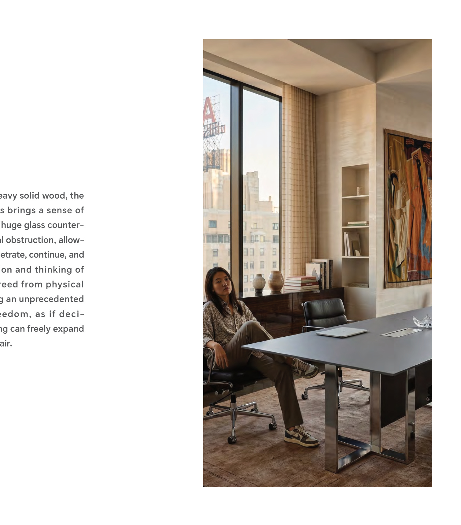 Zhuoguang executive desk